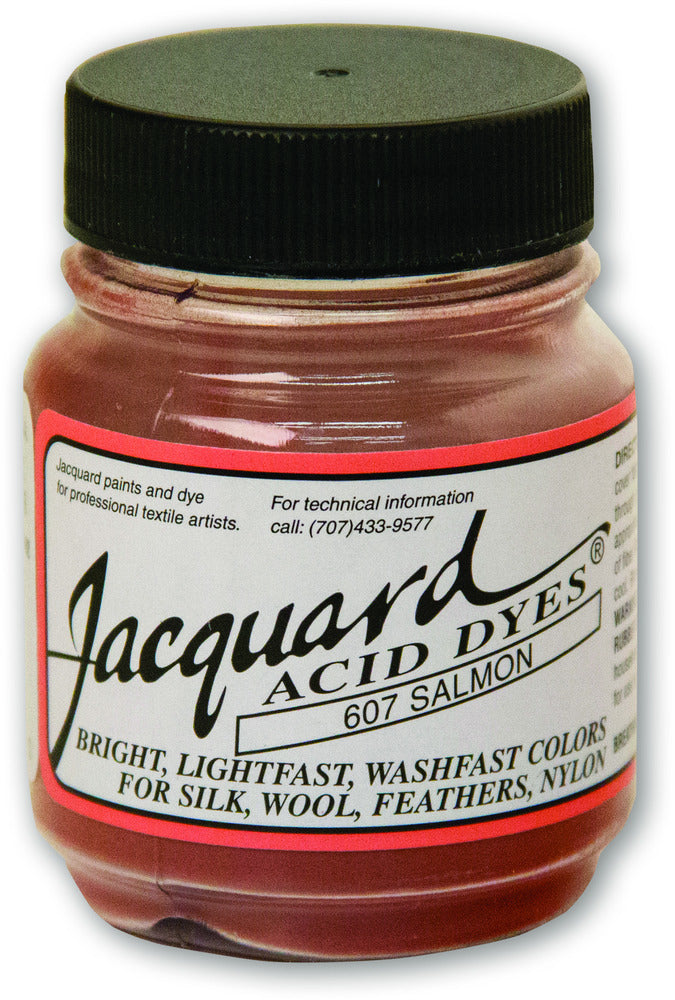 Jacquard Acid Dye - 607 Salmon - 0.5oz