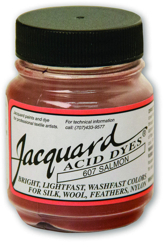 Tinte ácido Jacquard - 607 Salmón - 0.5oz