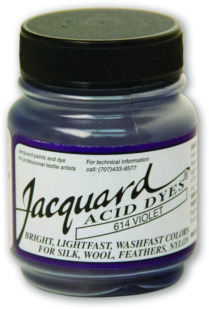 Jacquard Acid Dye - 614 Violet - 0.5oz