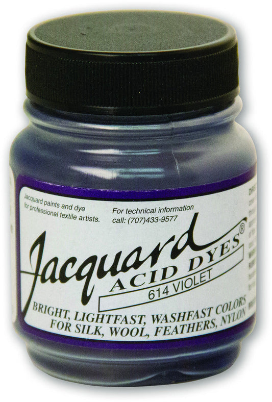 Jacquard Acid Dye - 614 Violet - 0.5oz