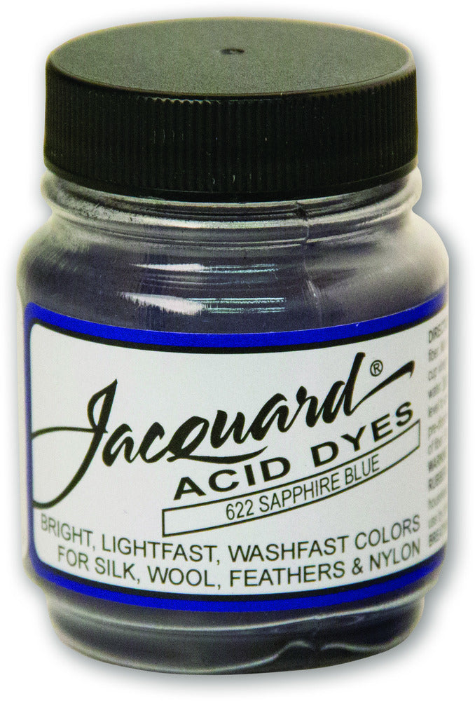 Tinte ácido Jacquard - 622 Azul zafiro - 0.5oz