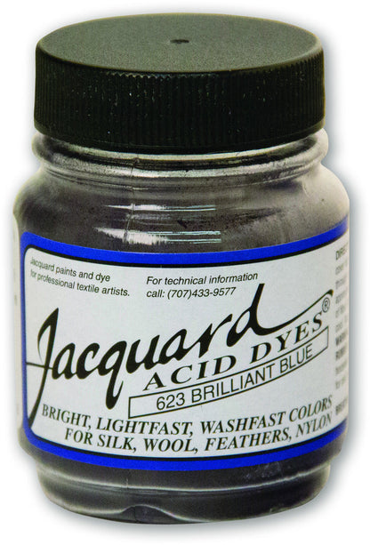 Jacquard Acid Dye - 623 Brilliant Blue - 0.5oz