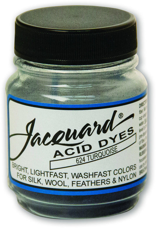 Jacquard Acid Dye - 624 Turquoise - 0.5oz