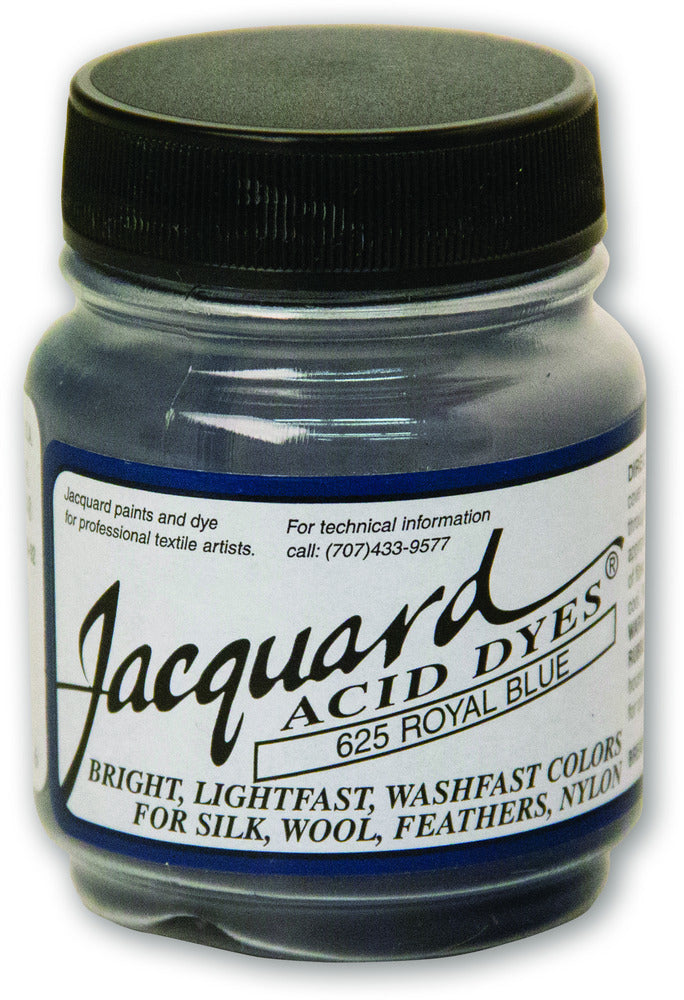 Jacquard Acid Dye - 625 Royal Blue - 0.5oz