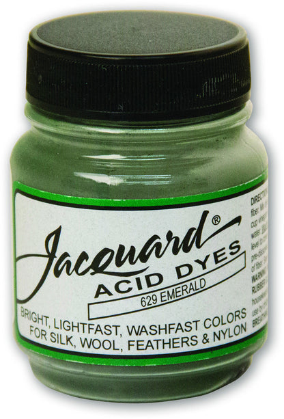 Jacquard Acid Dye - 629 Emerald - 0.5oz