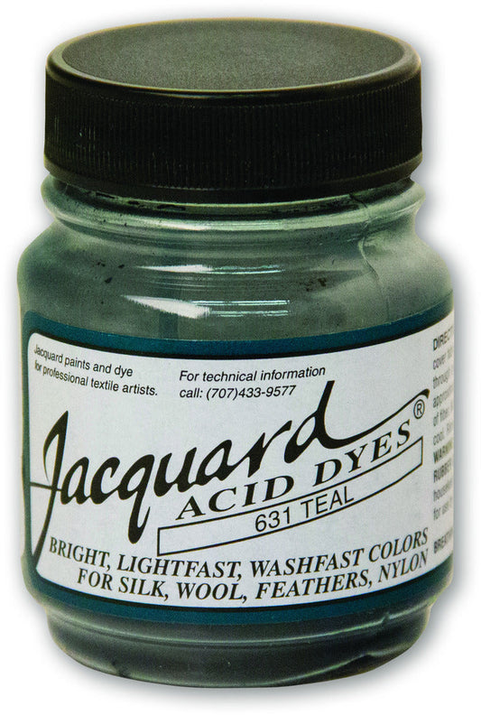 Tinte ácido Jacquard - 631 Verde azulado - 0.5 oz