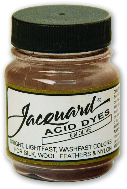 Jacquard Acid Dye - 634 Olive - 0.5oz