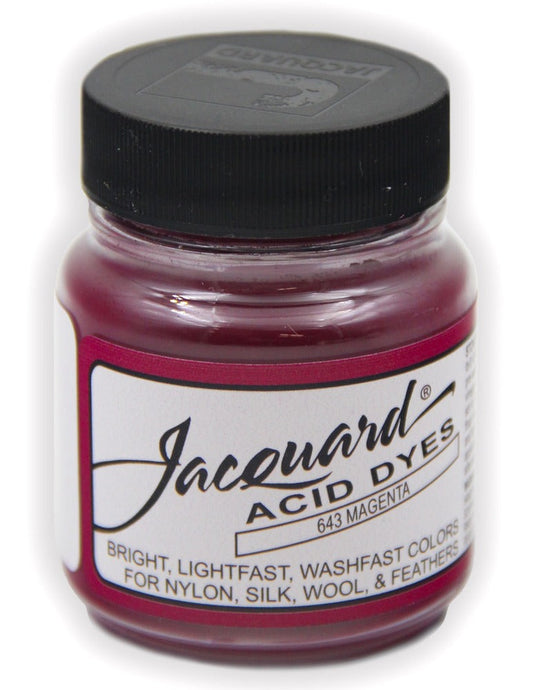 Jacquard Acid Dye - 643 Magenta - 0.5oz