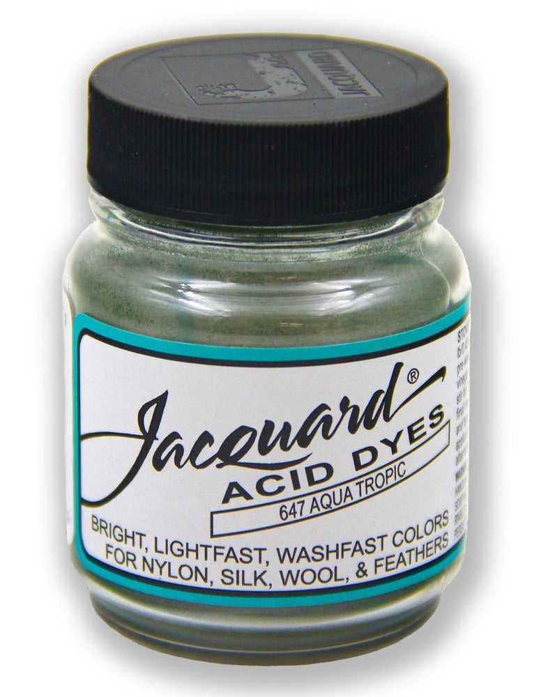 Tinte ácido Jacquard - 647 Aqua Tropic - 0.5oz