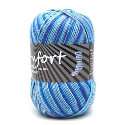 Comfort Wolle Sockenwolle 4-Ply Color