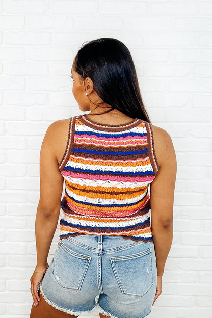Camiseta de punto a rayas Max Aura Points