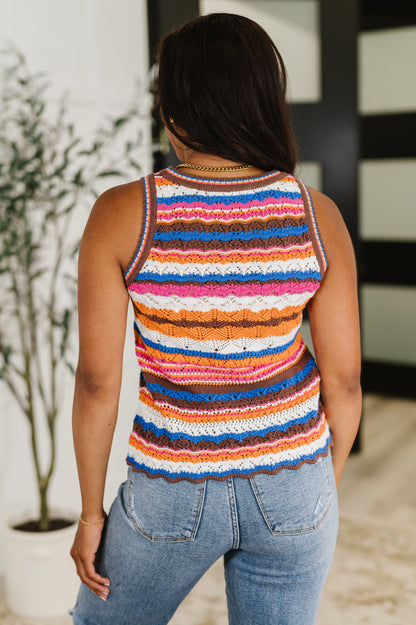 Camiseta de punto a rayas Max Aura Points