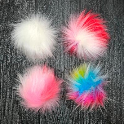 Snap On Pompoms - Colour