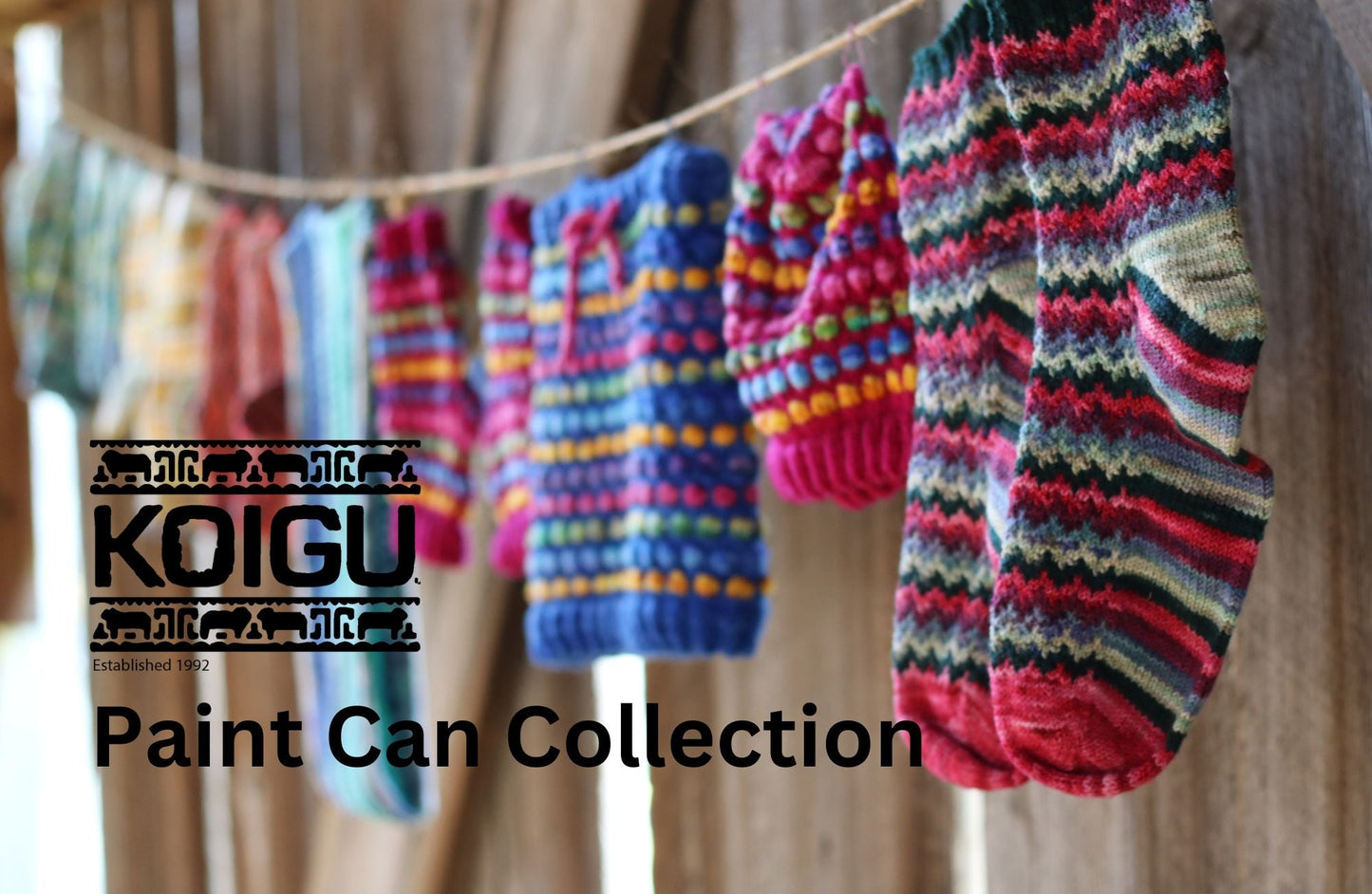 Koigu Paint Can Collection Print Book