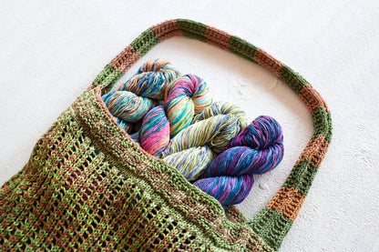 Pazar Market Bag in Uneek Cotton DK