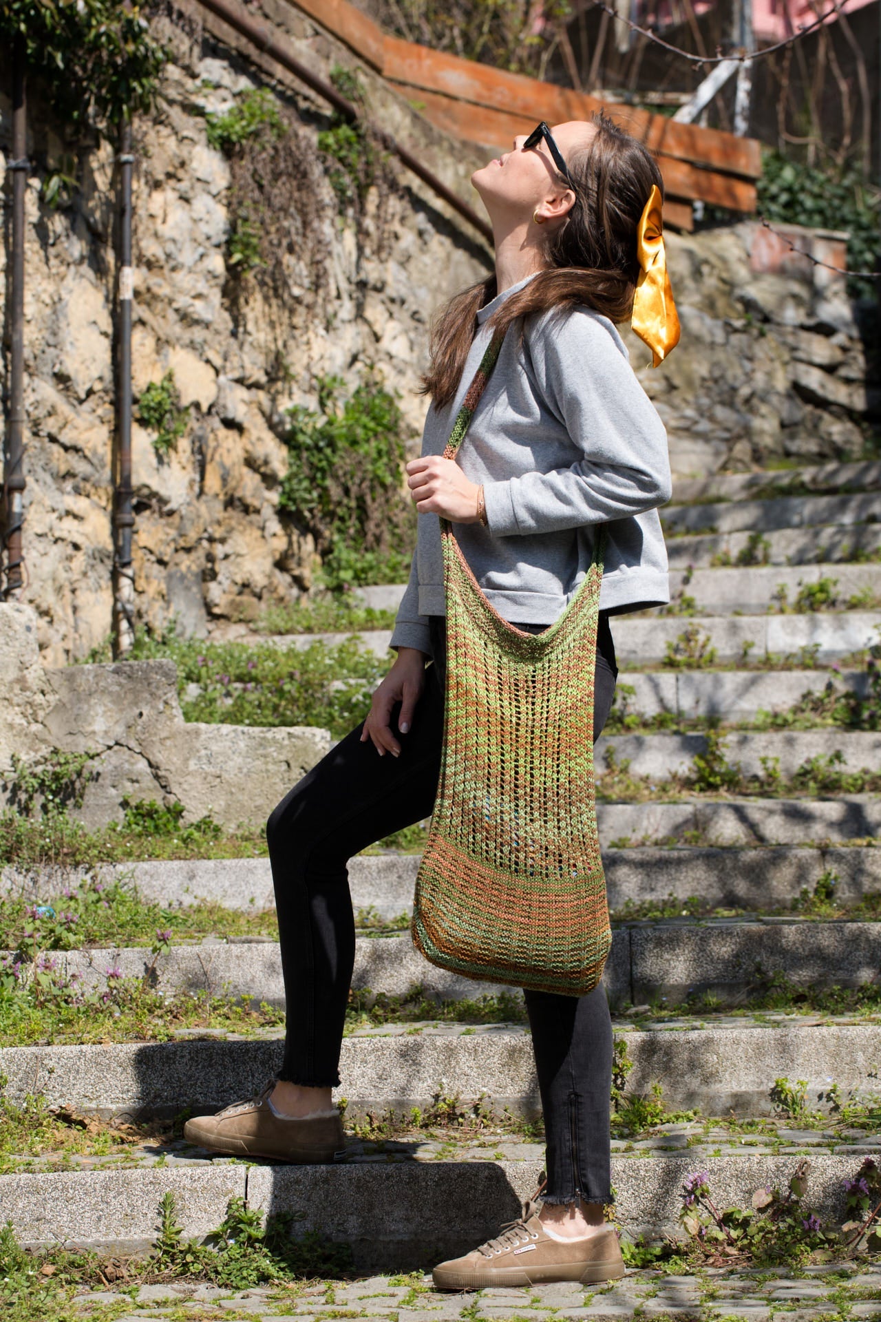 Pazar Market Bag in Uneek Cotton DK