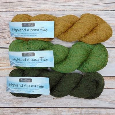 Kit Always Grand Wrap en Estelle Highland Alpaca Fine