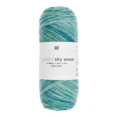 Rico Superba Sky Wave 4ply