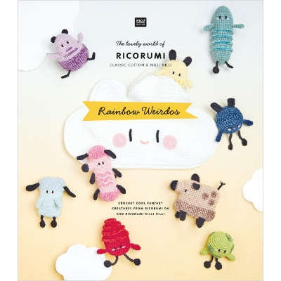 Rainbow Weirdos (inglés) - Libro de patrones Ricorumi DK