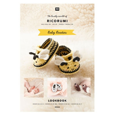 Baby Booties (English) - Ricorumi DK Pattern Book