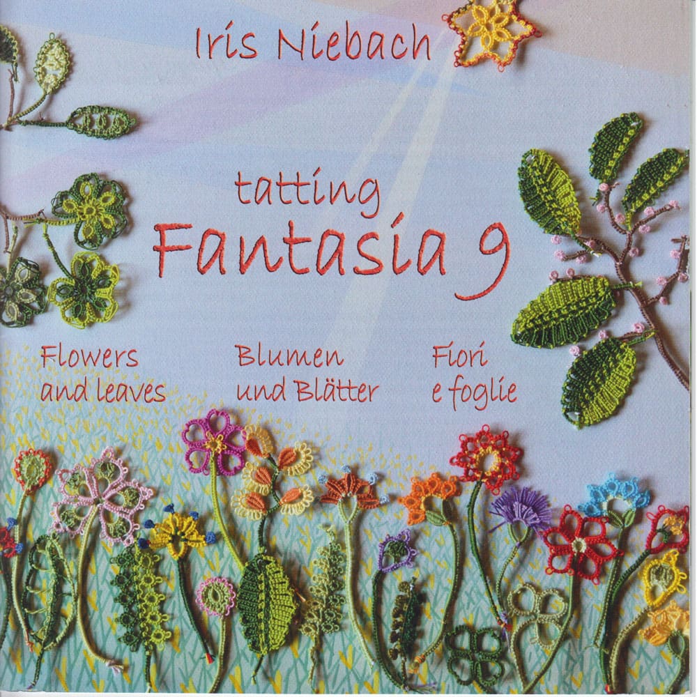 Frivolité Fantasia 9: Flores y hojas de Iris Niebach