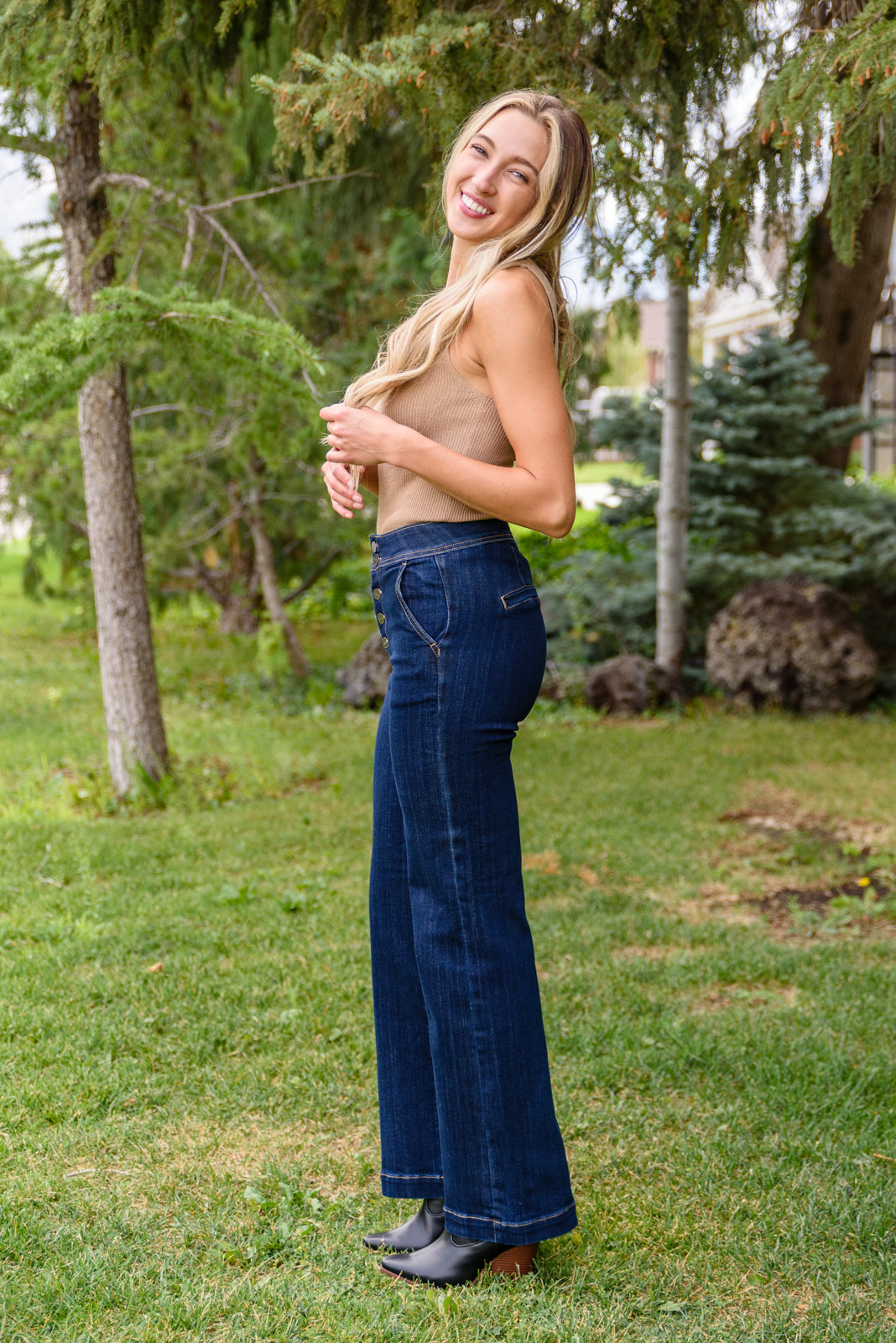 Pantalones de pierna ancha The Blueprint