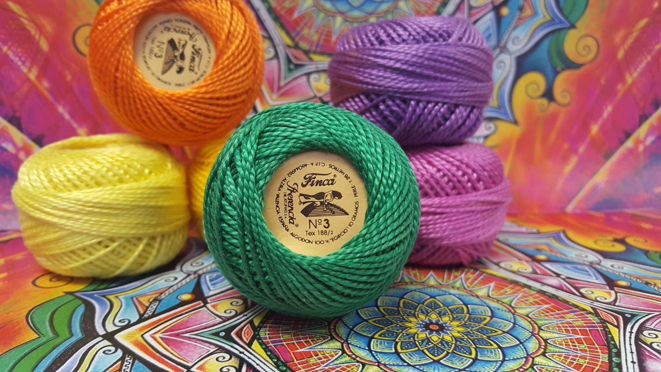 Presencia Algodón Perlado Talla 5 Colores Sólidos
