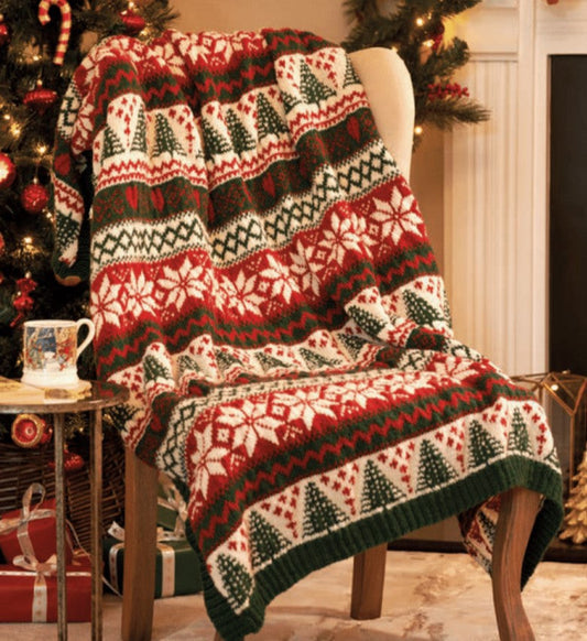 West Yorkshire Spinners Woodside Blanket Kit in The Croft Aran