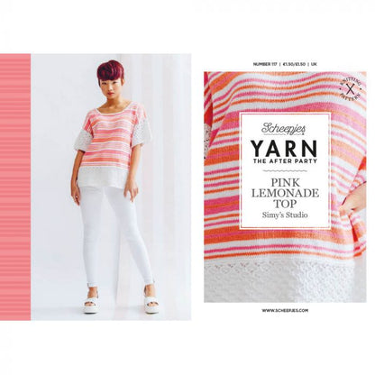 YARN The After Party No. 117 - Pink Lemonade Top