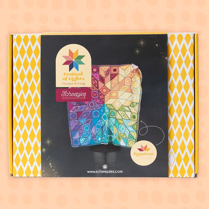 Scheepjes CAL Festival of Lights Blanket Kit - Organicon - PREORDER