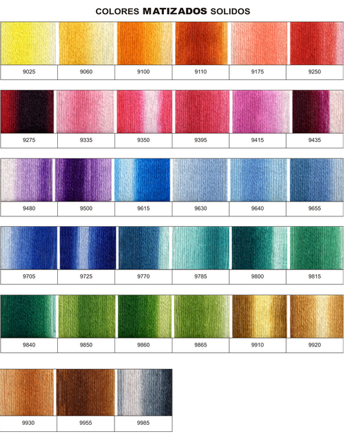 Presencia Variegated Embroidery Floss