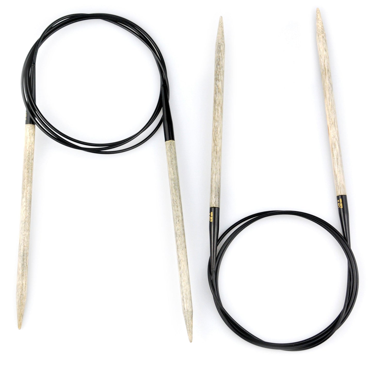 LYKKE Driftwood 9" Fixed Circular Knitting Needle