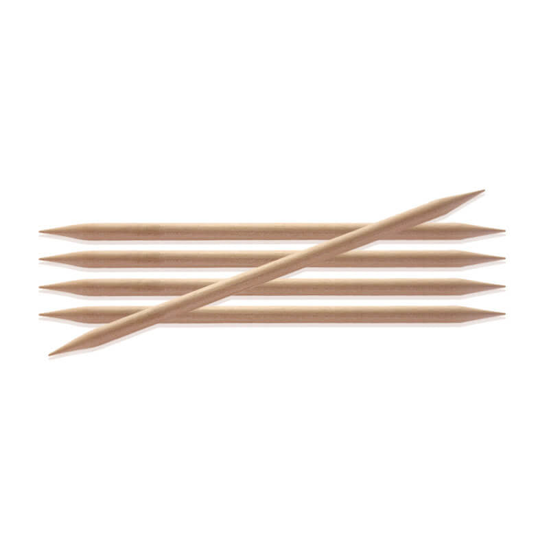 Knitter's Pride 8" Basix Birch Double Point Needles