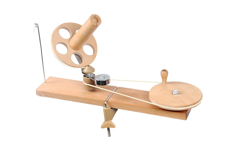 Bobinadora de lana Mega de madera natural Knitter's Pride