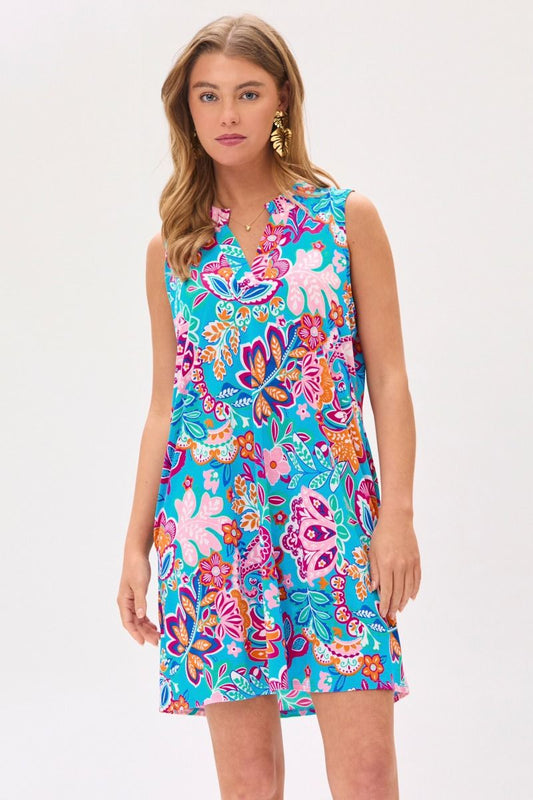 Vestido de tirantes azul de Dear Scarlett Lizzy