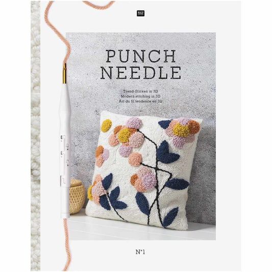 Punch Needle: Costura moderna en 3D de Rico