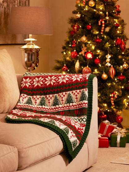 West Yorkshire Spinners Woodside Blanket Kit in The Croft Aran