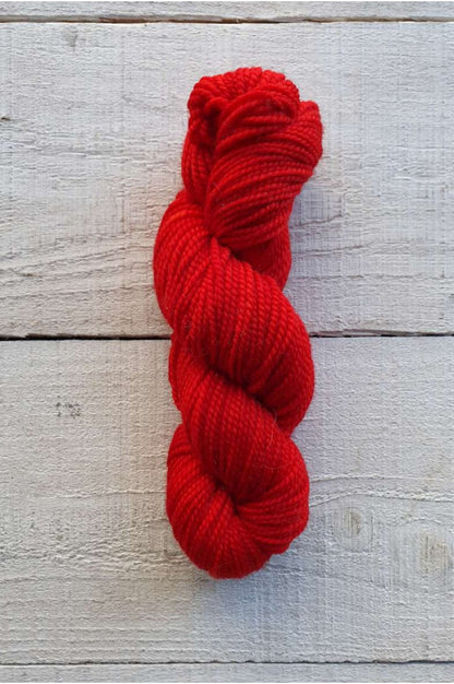 Photo of a skein of Manos del Uruguay Sami in colour Tomato