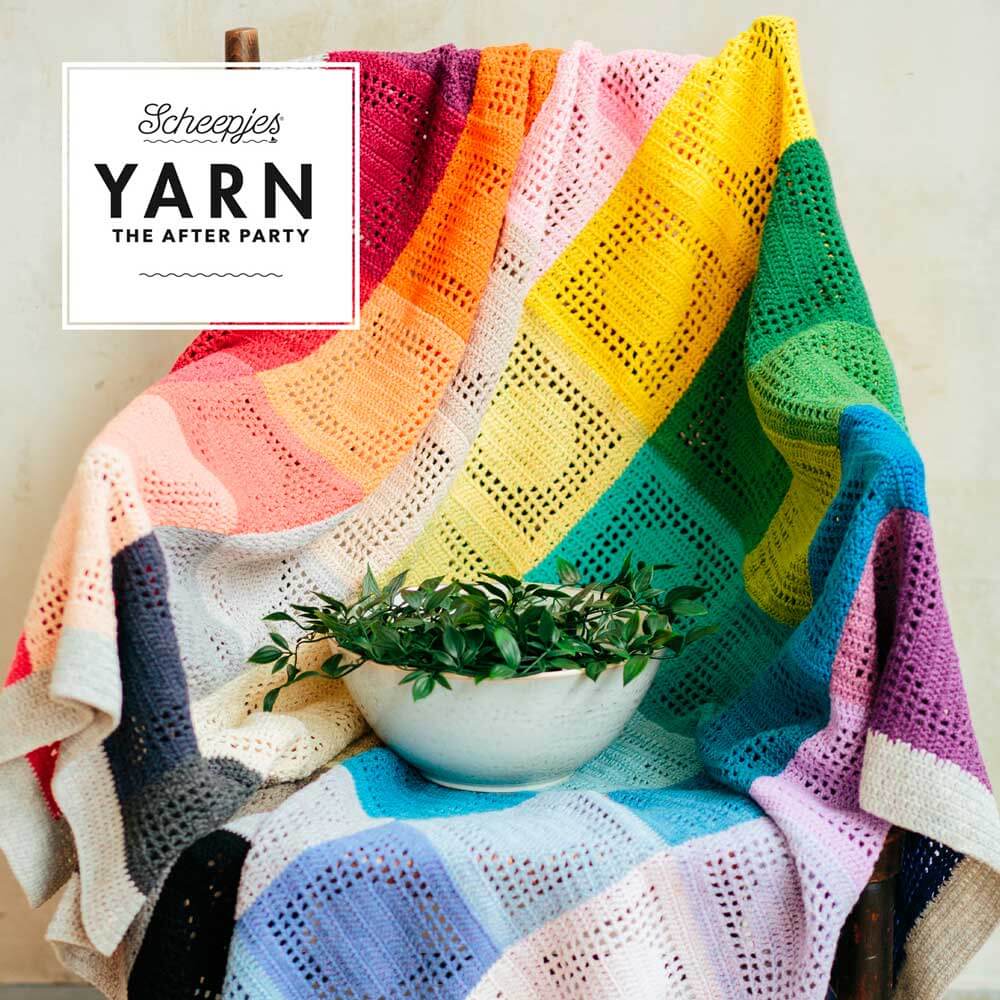 YARN The After Party No. 127 - Rainbow Dots Blanket