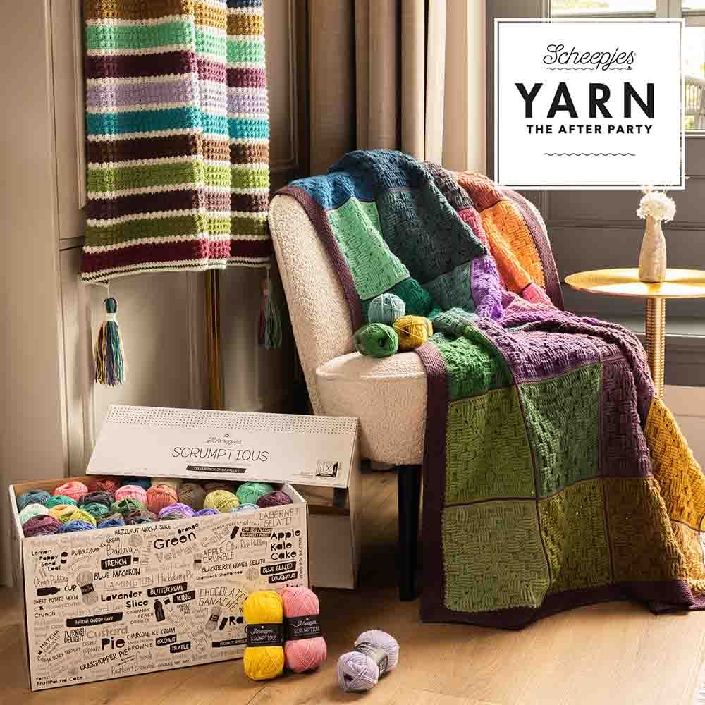 YARN The After Party No. 202 - Deliciosa manta a rayas