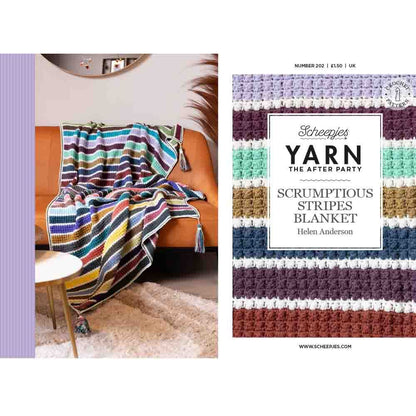 YARN The After Party No. 202 - Deliciosa manta a rayas