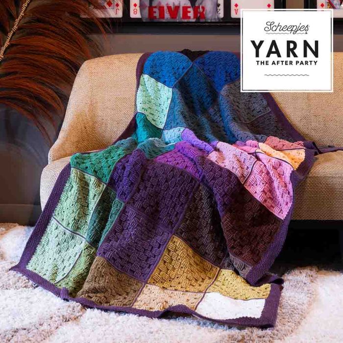 YARN The After Party No. 203 - Scrumptious Squares Blanket