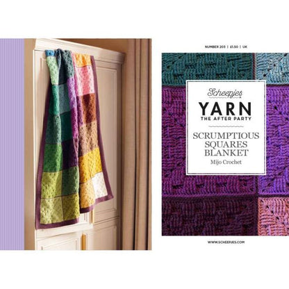 YARN The After Party No. 203 - Manta de Cuadrados para chuparse los dedos