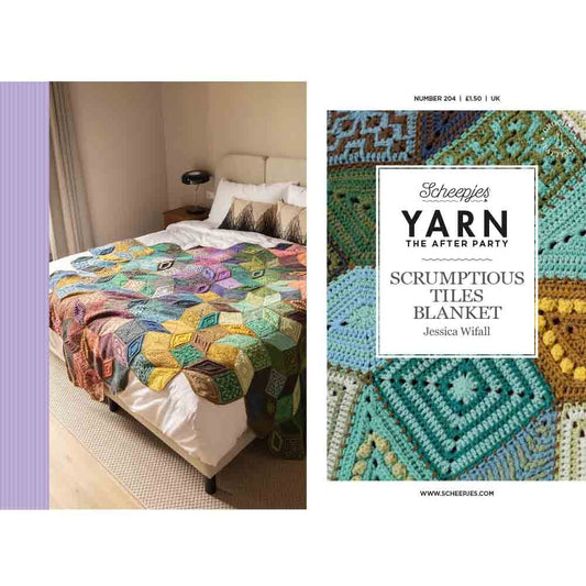 YARN The After Party No. 204 - Scrumptious Tiles Blanket