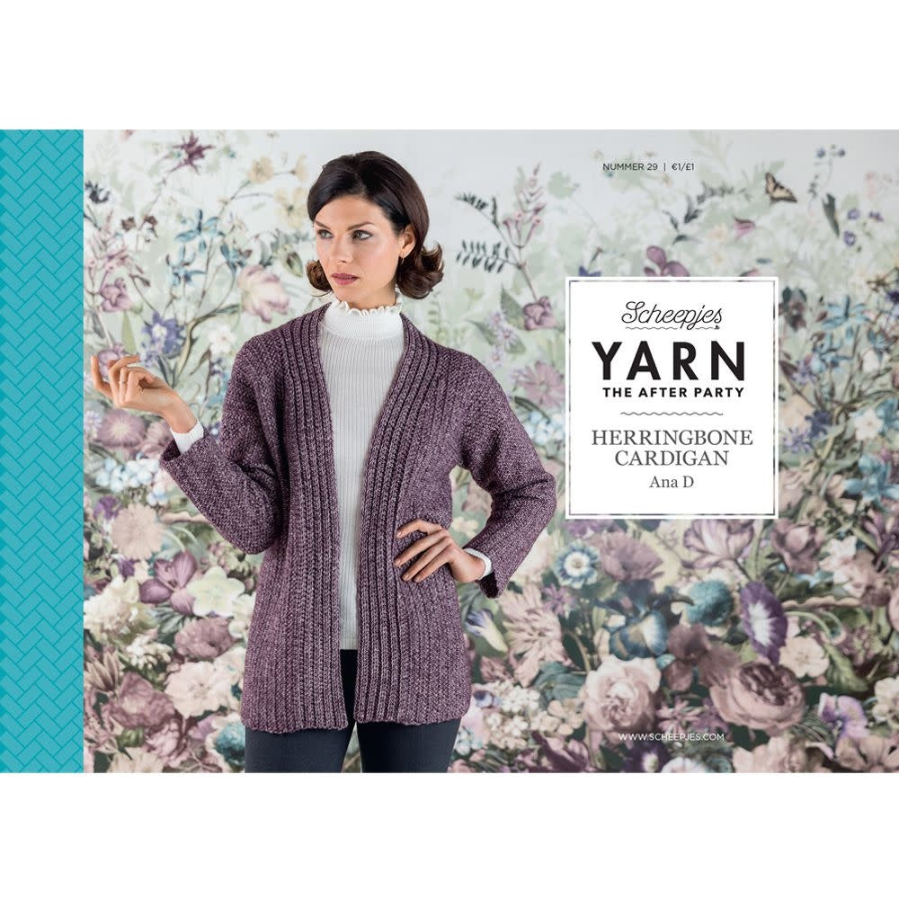 YARN The After Party No. 29 - Herringbone Cardigan