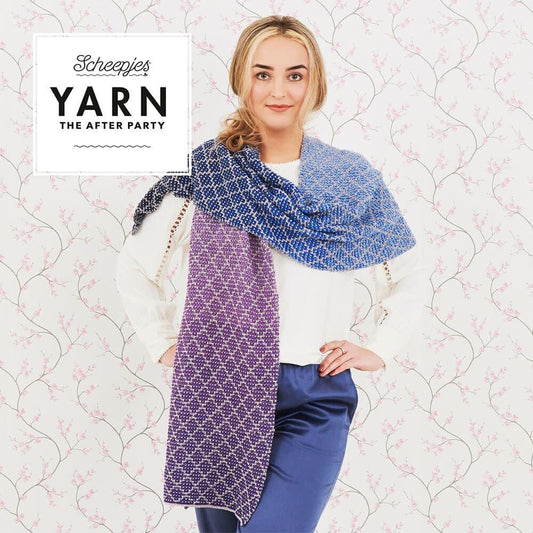 YARN The After Party No. 71 - Envoltura de enrejado de lavanda