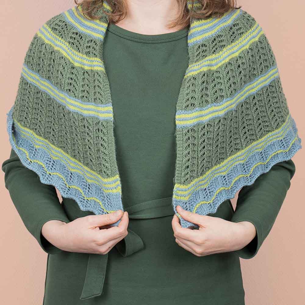 Scheepjes Fibonacci Shawlette Knit Kit