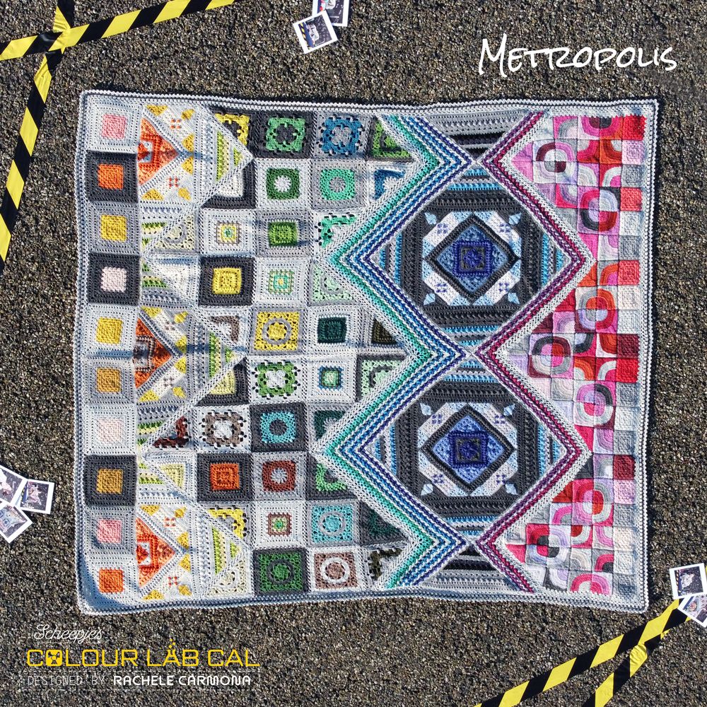 Scheepjes Colour Lab Crochet Kit - Metropolis