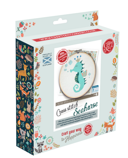 Kit de punto de cruz de caballito de mar
