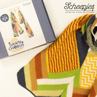 Scheepjes Dawn Chorus CKAL: Goldcrest Scarf Kit by Martin Up North